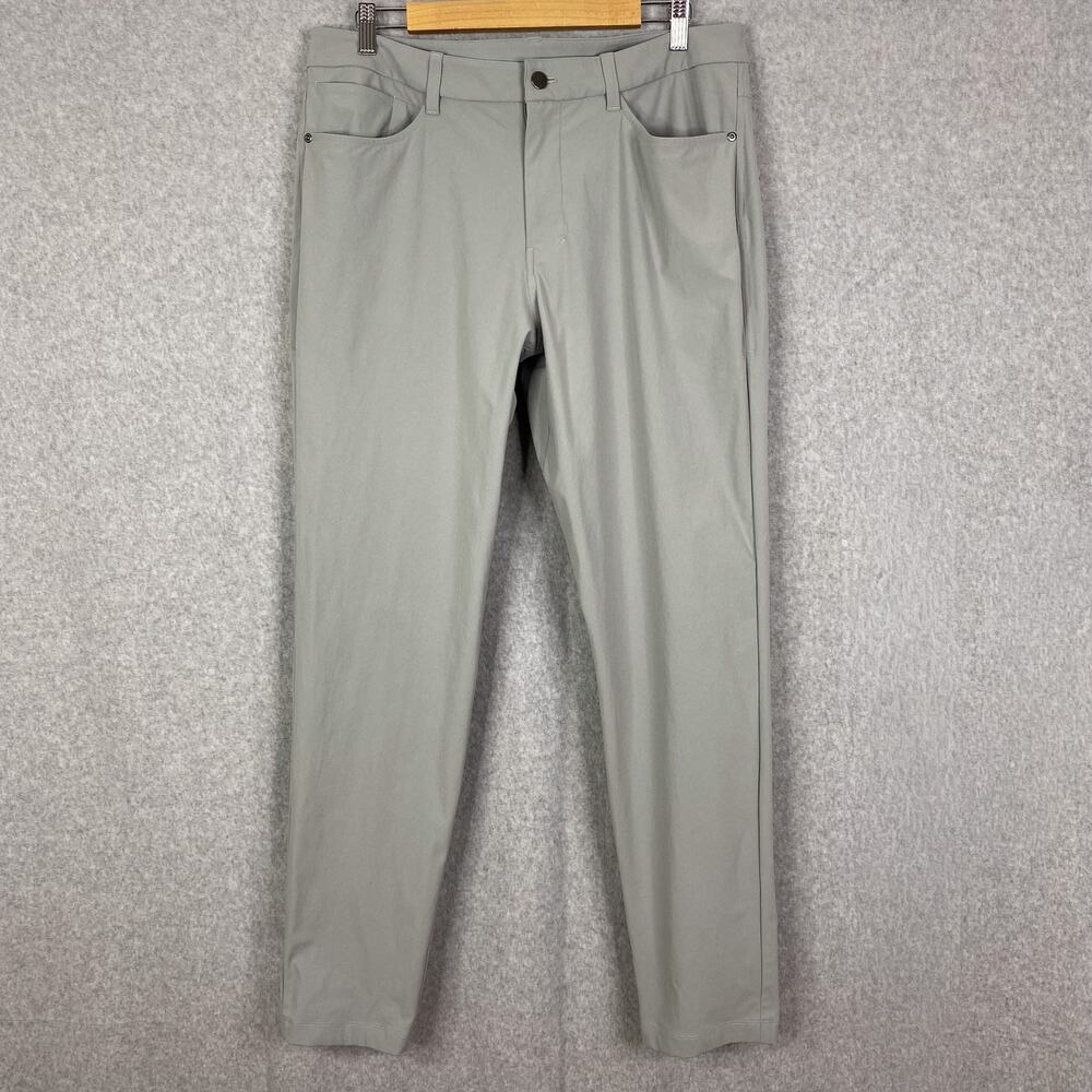 Lululemon Pants Mens 34 (Fits 36x31.5) ABC Classic Fit 5 Pocket Pant Warpstreme